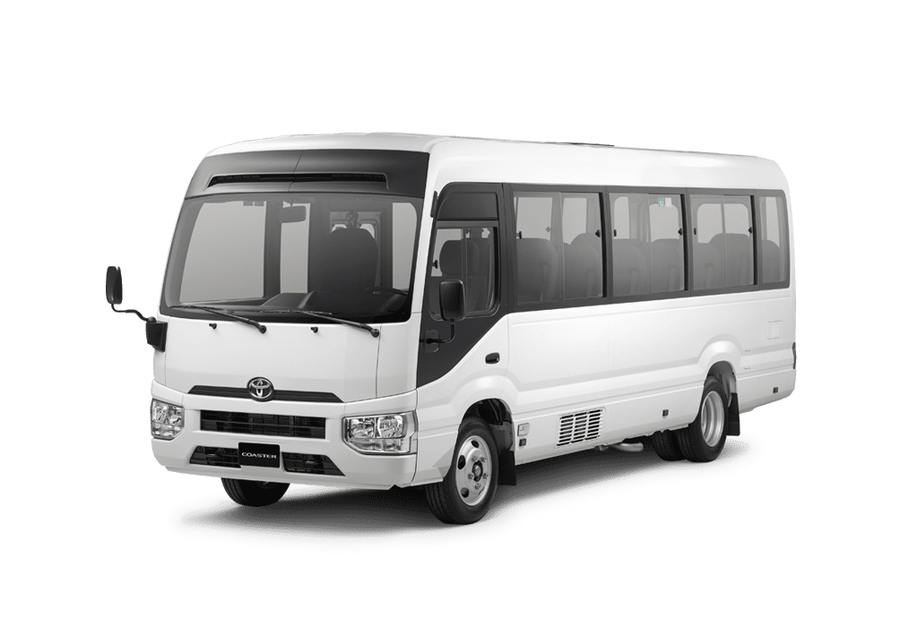 Toyota Coaster large group coach Punta Cana